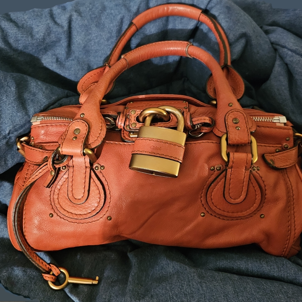 Chloé Paddington bag leather like new